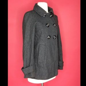 💄Price Firm💄dark grey skating coat